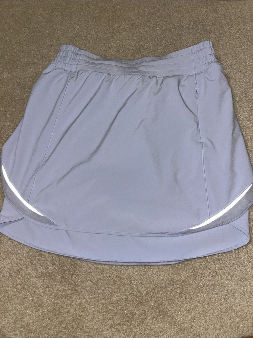 Lululemon Athletic Skort with Reflective Trim with pockets
